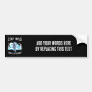 Search for wild bumper stickers White