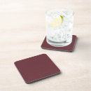 Search for dark red coasters Maroon