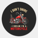 Search for snoring stickers Motorcycle
