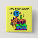 Recherche de petit monstre badges Enfants