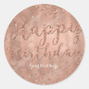 Search for rose gold faux glitter stickers Sparkle