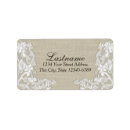 Search for floral lace return address labels Country