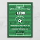 Search for soccer 1st birthday invitations All star