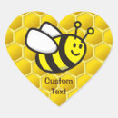 Search for cute cartoon bee stickers Insect
