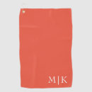 Search for orange golf towels Stylish