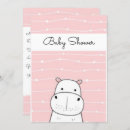 Recherche de hippo invitations Animaux mignons