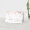 Search for rose gold faux foil cards Modern