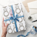 Search for engagement ring wrapping paper Bridal shower