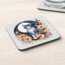 Recherche de cha cha dessous de verres Chat noir