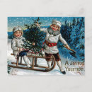 Recherche de traîneau cartes postales Enfant