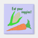 Recherche de légumes magnets Dessin animé