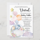 Search for virtual baby boy shower invitations Floral