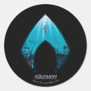 Search for aquaman logo stickers Ocean