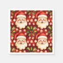 Search for vintage santa claus napkins Pattern