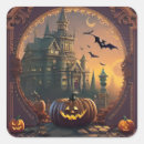 Search for two pumpkins stickers Bats