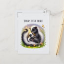Recherche de moufette cartes postales Mignon