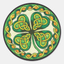 Search for celtic knot shamrock stickers Irish