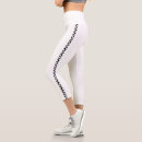 Search for side stripe leggings White