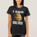 Search for funny hamburger tshirts Cat