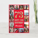 Search for 73rd birthday cards Seventy third birthday