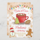 Search for cocoa cookies for invitations For kids