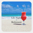 Search for lifes a beach stickers Retirement