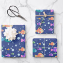 Search for aquarium wrapping paper Swimming