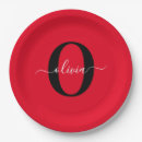 Search for black and red paper plates Elegant
