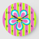 Search for hot pink clocks Funky