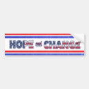 Search for hope and change bumper stickers Democrat