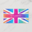 Search for uk business cards Patriotic