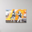 Search for firefighter canvas prints Outdoors