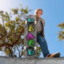 Search for peace skateboards colourful