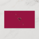 Search for ace business cards Heart