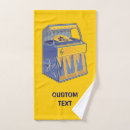 Search for retro bath towels Illustration