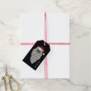 Search for black santa claus gift tags Vintage