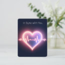 Search for glowing heart cards Elegant