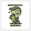 Search for frankenstein monster stickers Halloween