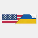 Recherche de solidarite voiture autocollants Ukrainien