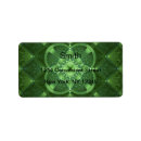 Search for funny st patricks day return address labels Clover