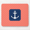 Recherche de corail et bleu tapis souris Nautique