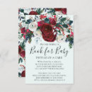 Search for red baby girl shower invitations Winter