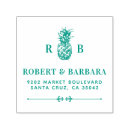 Search for green rubber stamps Initials