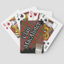 Recherche de ecosse jeux de cartes Tartan