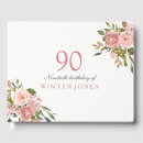Search for 90th birthday guest books Ninetieth