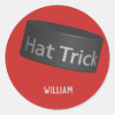 Search for hat trick stickers Ice