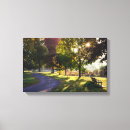 Search for bench canvas prints Trees