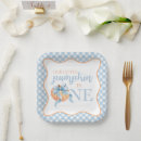 Search for blue pumpkin plates Watercolor