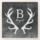 Recherche de cerfs communs dessous de verres Gris