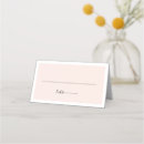 Search for modern place cards Blush pink